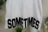 161236 Sometimes Baskili B Yaka Tshirt